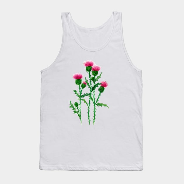 October 21st birthday flower Tank Top by birthflower